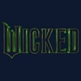 thumbnail image 2 of Junior's Wicked Official Logo  Cowl Neck Sweatshirt, 2 of 4