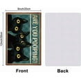 thumbnail image 2 of 1pc Toilet Black Cat Metal Tin Signs Are You Pooping Retro Metal Poster Bathroom Funny Vintage Wall Art Decor Funny Cat Bathroom Tin Signs for Toilet Home Wall Decor Plaque Sign, 2 of 7