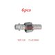 thumbnail image 1 of Automotive air conditioning general aluminum pipe connectors, aluminum fitting or 3/8 1/2 5/8, aluminum air conditioning connector~5936, 1 of 1