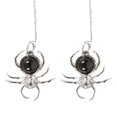 thumbnail image 2 of Something Different Boucles d'Oreilles Pendantes Obsidienne Araignée, 2 of 3