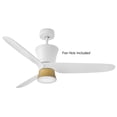 thumbnail image 6 of 990054FMW Hinkley Lighting Neo - Downrod Adapter Kit-8.5 Inches Tall and 6 Inches Wide-Matte White Finish, 6 of 8