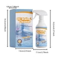 thumbnail image 3 of Multi Purpose Grease Stain Cleaner Kitchen Floor Stove Oil Remover,Household Deep Cleaning Degreasing Solution Formula,Fast Acting Grease Dissolving Surface Care Agent Home Cleaning Spray, 3 of 9