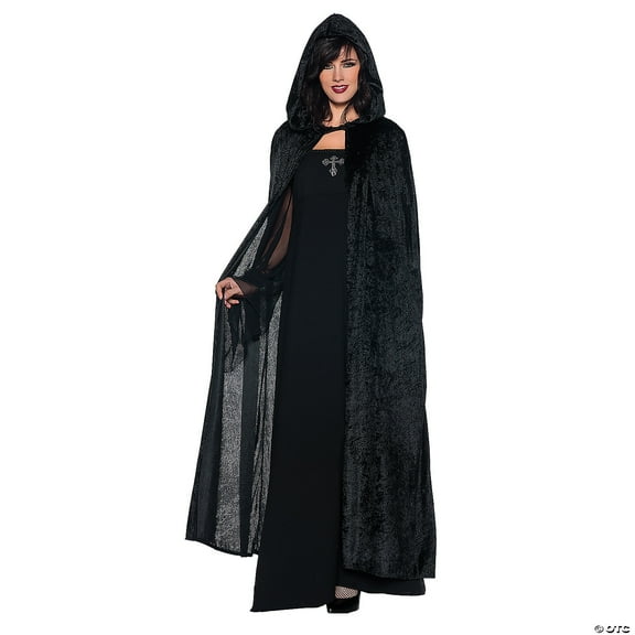 Underwraps UR29210OS Hooded Cloak for Costume - One Size