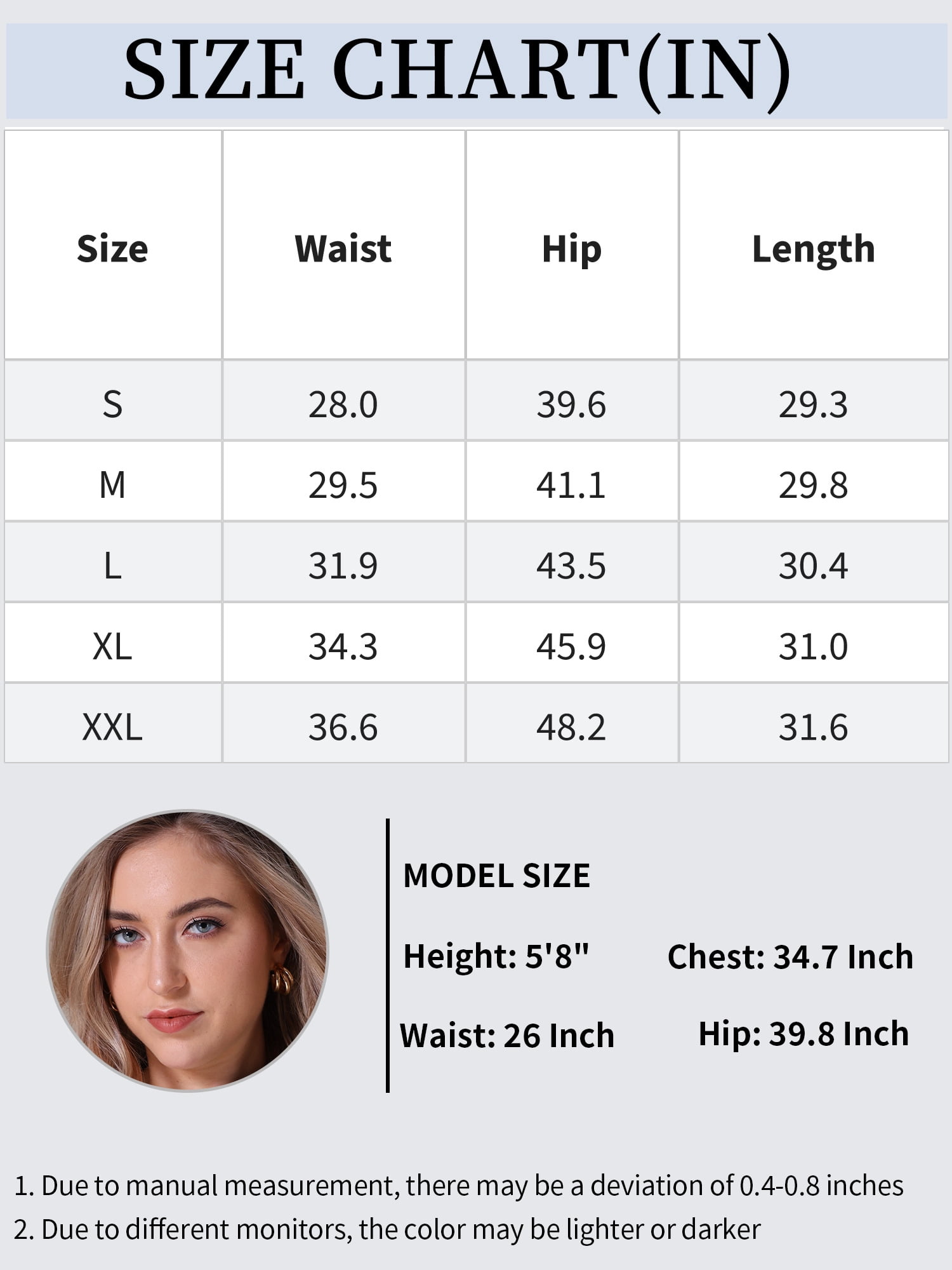 DARING DIVA Women's Slit Back Midi Denim Pencil Skirt with Pockets 2XL Light Blue