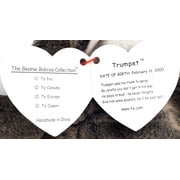 Ty Beanie Baby: Trumpet the Elephant | Stuffed Animal | MWMT