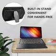 thumbnail image 6 of SOATUTO Tablet Case For Lenovo Chromebook Duet 5 Laptop 13.3" FHD Case with Shoulder Strap Kickstand Soft Silicone Hard Back Hybrid Armor Cover For Lenovo Duet Chromebook Case Duet 5 13 inch - Black, 6 of 6
