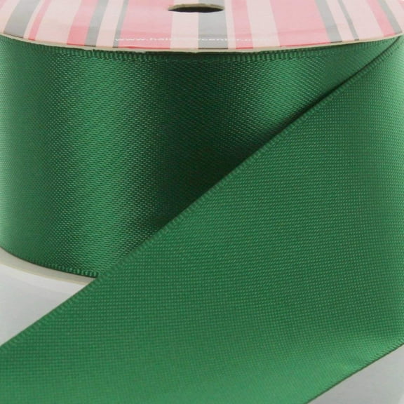 3/8" Forest Green Double Face Satin Ribbon 5 yard Reel
