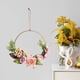 thumbnail image 5 of Coronas de rosas artificiales, flores falsas, decoración de puertas, decoración de pared, colgante de pared, decoración de boda, adornos para el hogar, sala de estar, dormitorio, anillo de pared de ro, 5 of 7