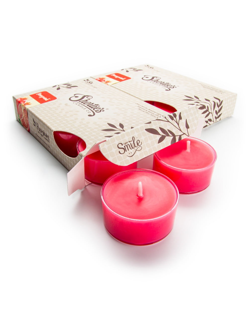 Pomegranate Tealight Candles Multi Pack (12 Red Highly Scented Tea