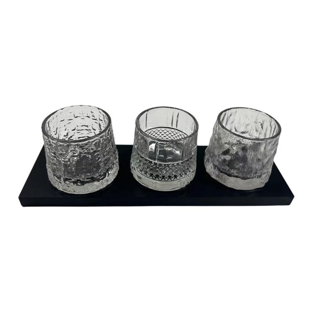 3 portavelas para decoración, portavelas portátil clásico, portavelas , portavelas para la , Gloria portavelas de pilar