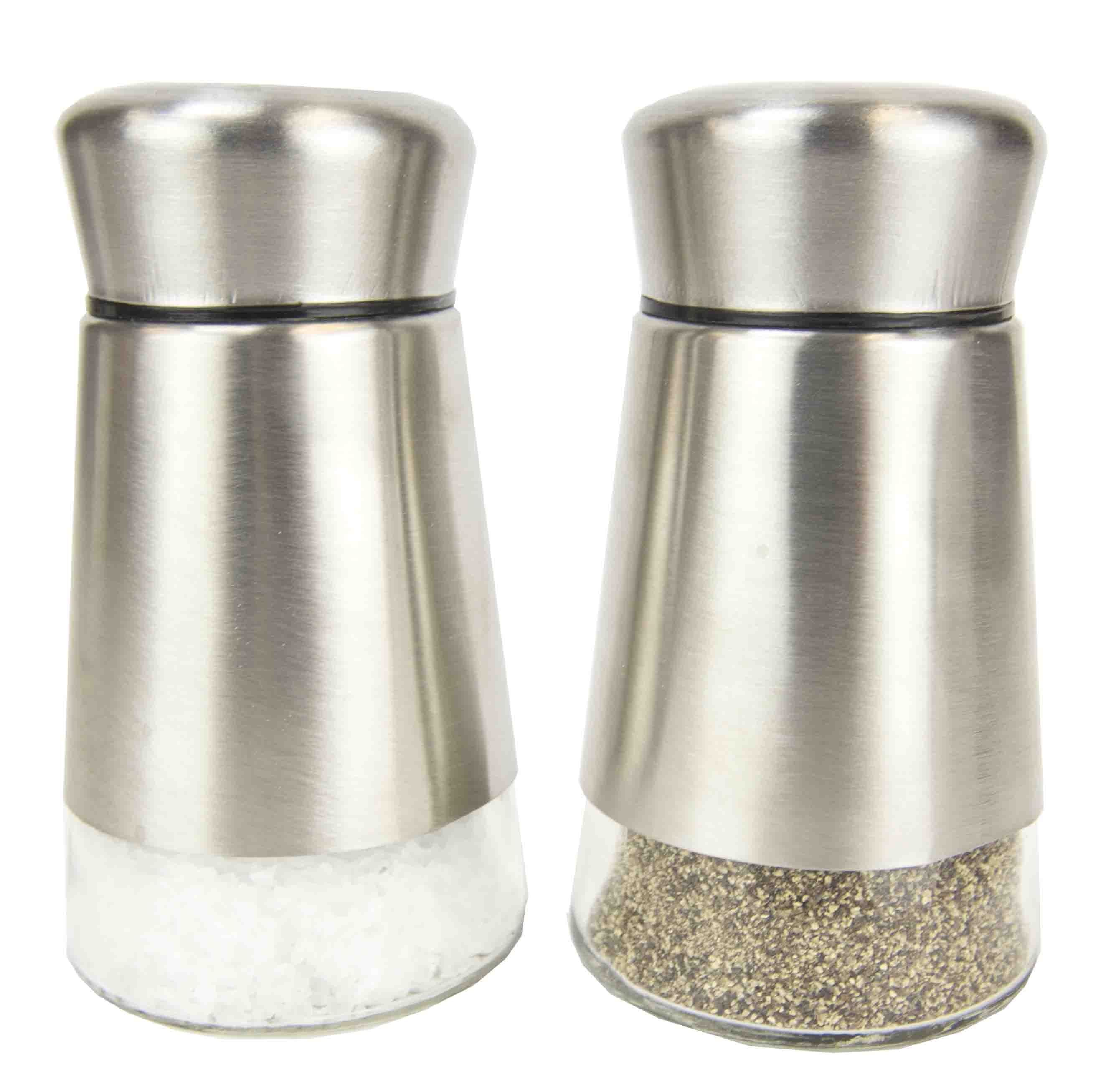 Salt and Pepper Shakers, Silver
