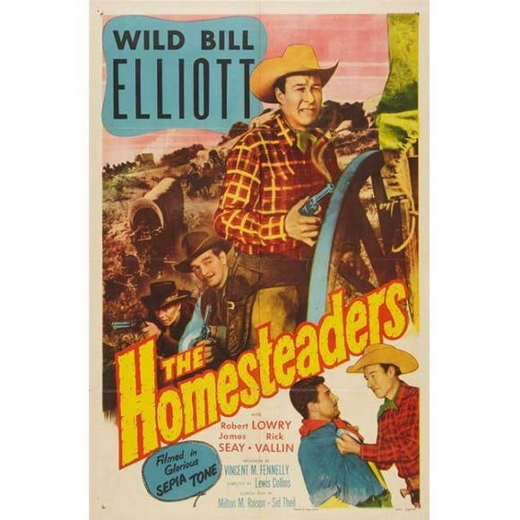 Posterazzi MOVAB73843 The Homesteaders Movie Poster - 27 x 40 in.
