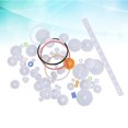 thumbnail image 1 of 60pcs Gear Package Parts Prime Sturdy Durable Gear Assortment Set Robot Parts for Mechanical Model Robot, 1 of 6