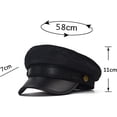thumbnail image 2 of CoCopeaunts Unisex Newsboy Hats for Men Casual Flat Top Short Brim Beret Hat Women Spring Autumn Cotton Female Painter Hat, 2 of 7
