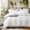 White, variant on Boho Ruffled Comforter Set Super Soft Cozy Bedding Set with Pillowcases Elegant Chic Bedroom Decor Rustic Farmhouse Quilt Comforter 3 Pcs Set