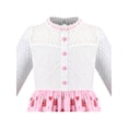 thumbnail image 6 of Sunny Fashion Girls Dress Easter Bunny Heart Lace Pink Lovely Holiday Spring Festival 8 Years, 6 of 9