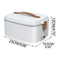 thumbnail image 3 of Danhjin Cars Electric Lunch Boxs 1.8-Liter Car Electrics Lunch Box for Household Use Large Capacity 110V Stainless Steel Usb Heating And Insulation No Water Injection Lunch Box, 3 of 9