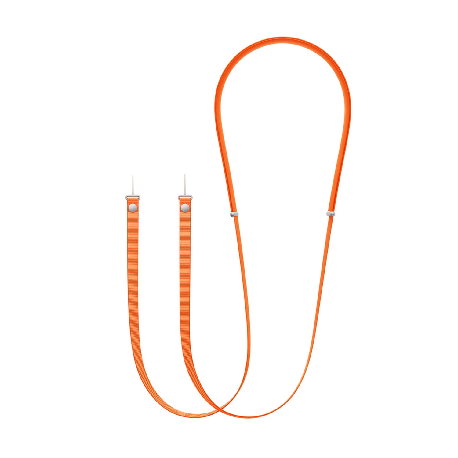 Adjustable Neck Hanging Strap for Mobile Phones - Orange