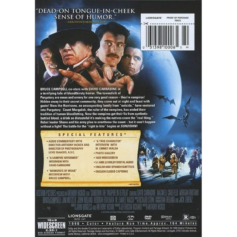 Sundown: The Vampire in Retreat - Walmart.com
