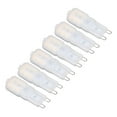 thumbnail image 2 of Dimmable G9 LED Bulbs, 6-Piece Pack, Energy-Saving 3W (Equivalent To 25W Halogen), 360 Degree Light Distribution, Rapid Heat Dissipation, Non-Strobing, Ideal For Chandeliers And, 2 of 8