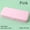 Pink, variant on Pencil Box Storage Manage Box, Multi-purpose Ruler Office Supplies Plastic Pencil Cases, Snap-Tight Lid Organizer for Pens Crayons Markers, Stackable Desk Drawer Organization