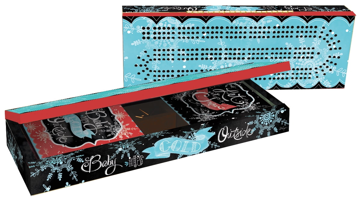 LANG WINTER MAGIC CRIBBAGE BOARD
