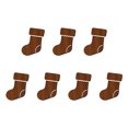 thumbnail image 2 of LED Christmas Wall Decor Light, 7Pcs Xmas Stocking Shape Lighted Wooden Wall Hanging For Holiday Season, 2 of 5