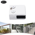 thumbnail image 3 of 8Pcs White Glass Clamp Clip Flat Bracket Stainless Steel for Balustrade 8-10 mm, 3 of 19