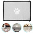 thumbnail image 4 of Puerta de aislamiento portátil para mascotas, plegable, de malla transpirable, barrera de seguridad para interiores y exteriores, para gatos y perros, fácil de instalar en cualquier lugar, 4 of 7