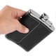 thumbnail image 5 of Pocket Hip Flask 8 Oz with Funnel Stainless Steel with Black Leather Wrapped Cover and Leak Proof -, 5 of 5