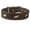 Brown, variant on Genuine Leather Studded Dog Collar, Black, 1.5" Wide. Fits 16"-20" Neck Size Amstaff