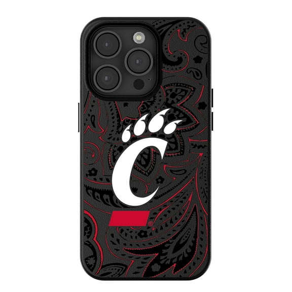 Keyscaper Cincinnati Bearcats Paisley iPhone Magnetic Bump Case