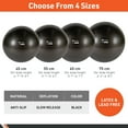 thumbnail image 7 of Body Sport Studio Series Charcoal Fitness Ball - 75cm, 7 of 7