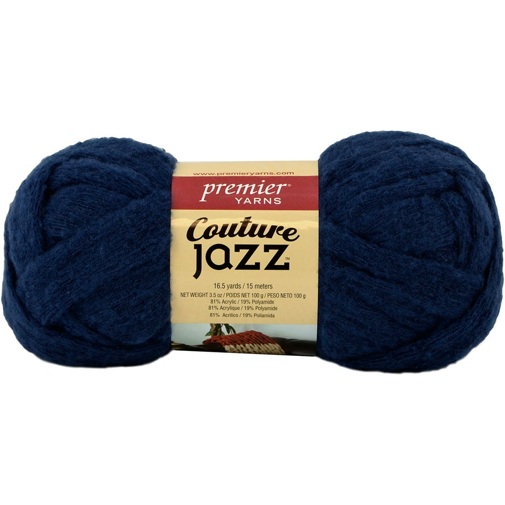 Premier Yarns Couture Jazz Yarn Navy Blue