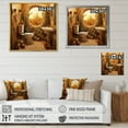thumbnail image 4 of Designart "Desert Oasis Dry Toilet" Bath & Laundry Wall Art Living Room, 4 of 5