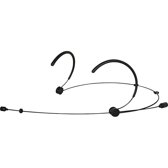 Galaxy Audio Omni-Directional Headset with Detachable Cable wired for Audio-Technica Black