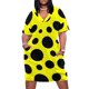 thumbnail image 1 of B-vestido holgado con bolsillo para mujer, ropa femenina, vestidos largos de lujo con velo, 1 of 6