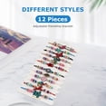 thumbnail image 6 of OneAndes 12 Pcs Kids Bracelets, Friendship Charm Jewelry with Animal Pendant Adjustable Woven Birthday Holiday Gifts for Toddler Children Teen Girls Women Prize Pretend Play Party Favors, 6 of 7