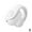 White, variant on Open-Ear Clip-On Earbuds,Bluetooth 5.4 Wireless Headphones,Lightweight Sport Design