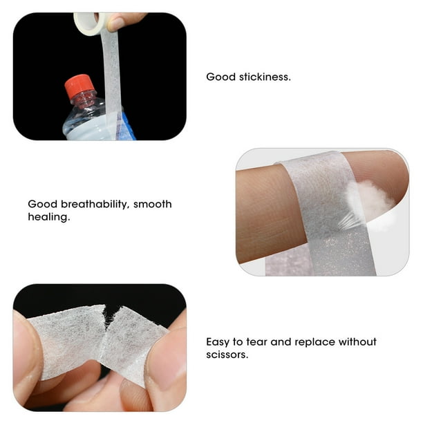 Self Adhesive Tape Infusion Tape 24pcs Non Woven Tape Breathable Wound  Fixing Bandage For Emergency Hospital 