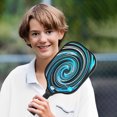 thumbnail image 3 of Juego Raquetas Pickleball Fibra Carbono (Vortex) Peacock Blue Vortex 2 Raquetas + 4 Pelotas + 1 Almacenamiento, 3 of 9