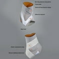 thumbnail image 3 of Ankle Support Adjustable Breathable Super Elastic Compression Ankle Sleeve, 3 of 8