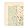 thumbnail image 4 of Historic Map - Americas Explorers - Cram 1892 - Vintage Wall Art, 4 of 4
