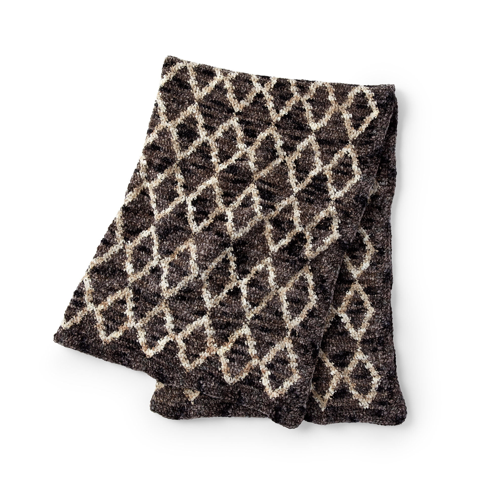 Bernat® Crushed Velvet™ #5 Bulky Polyester Yarn, Deep Gray 10.5oz/300g, 315 Yards (4 Pack)