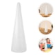 thumbnail image 5 of Cono de espuma para arreglos florales, cono para árbol de Navidad, cono de espuma en blanco, cono para manualidades, modelo de cono de espuma sin terminar para proyectos de bricolaje, 5 of 8