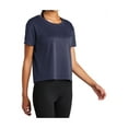thumbnail image 4 of Mafoose Women's PosiCharge Draft Crop Tee True Navy 4X-Large, 4 of 5