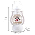 thumbnail image 2 of Taqqpue Christmas Snow Globe Water Lantern with Santa Claus and Snowman Lighted Holiday Decoration for Tabletop Display for Family and Friends, 2 of 5