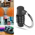 thumbnail image 3 of Password Lock, Combination Lock, Portable Zinc Alloy Lightweight For School For Gym, 3 of 8