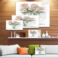 thumbnail image 3 of Bouquet de Roses Roses dans le Vase - Grande Impression sur Toile Florale, 3 of 4