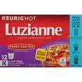Luzianne Sweet Iced Tea Single Serve KCup Pods, 12 Ct